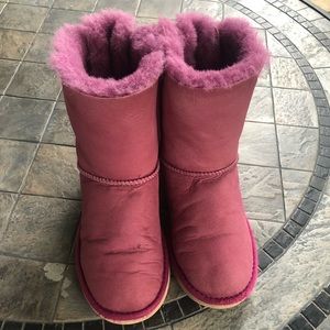 Girls Size 2 Bailey Bow II UGG Boots